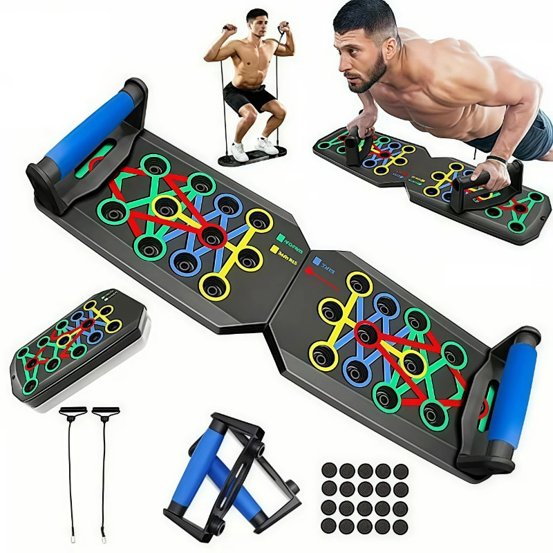 Sports Equipment Names - Foldable Push Up Board with Resistance