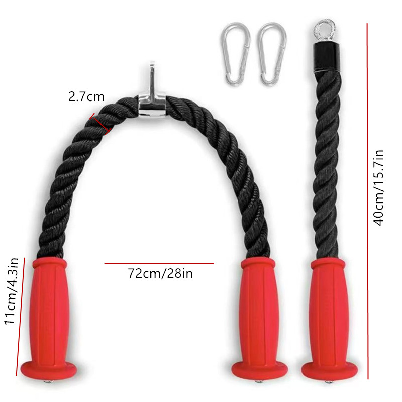 Ergonomic Tricep Ropes Non-Sli - Sports Equipment Names review and price