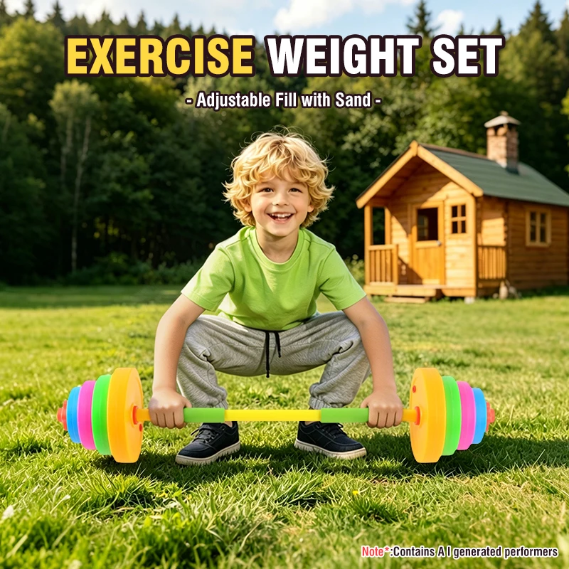 Adjustable Kids Dumbbell Barbe - Sports Equipment Names review and price