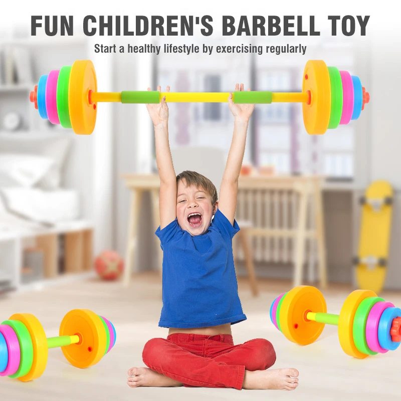 Adjustable Kids Dumbbell Barbe - Sports Equipment Names review and price