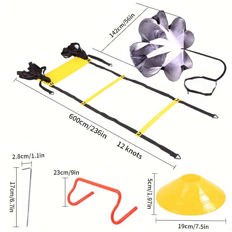 1 Set Speed Agility Training S - Agility Hurdle Set review and price