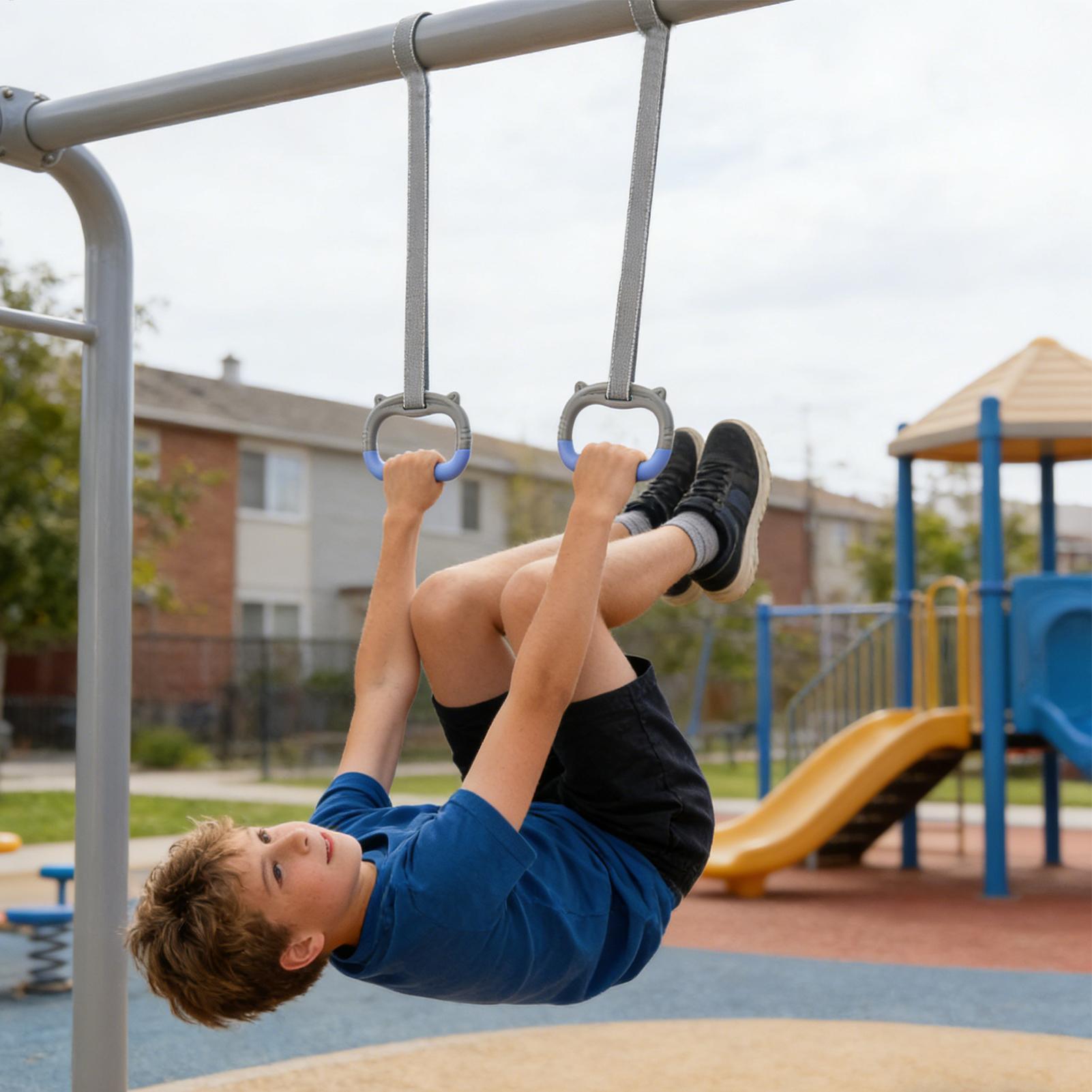 Gymnastic Rings Set Childrens  - Sports Equipment Names review and price
