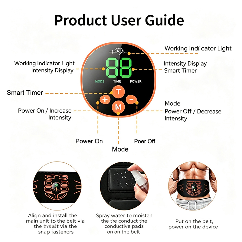 Abdominal Toning Belt Smart Ab - Sports Equipment Names review and price