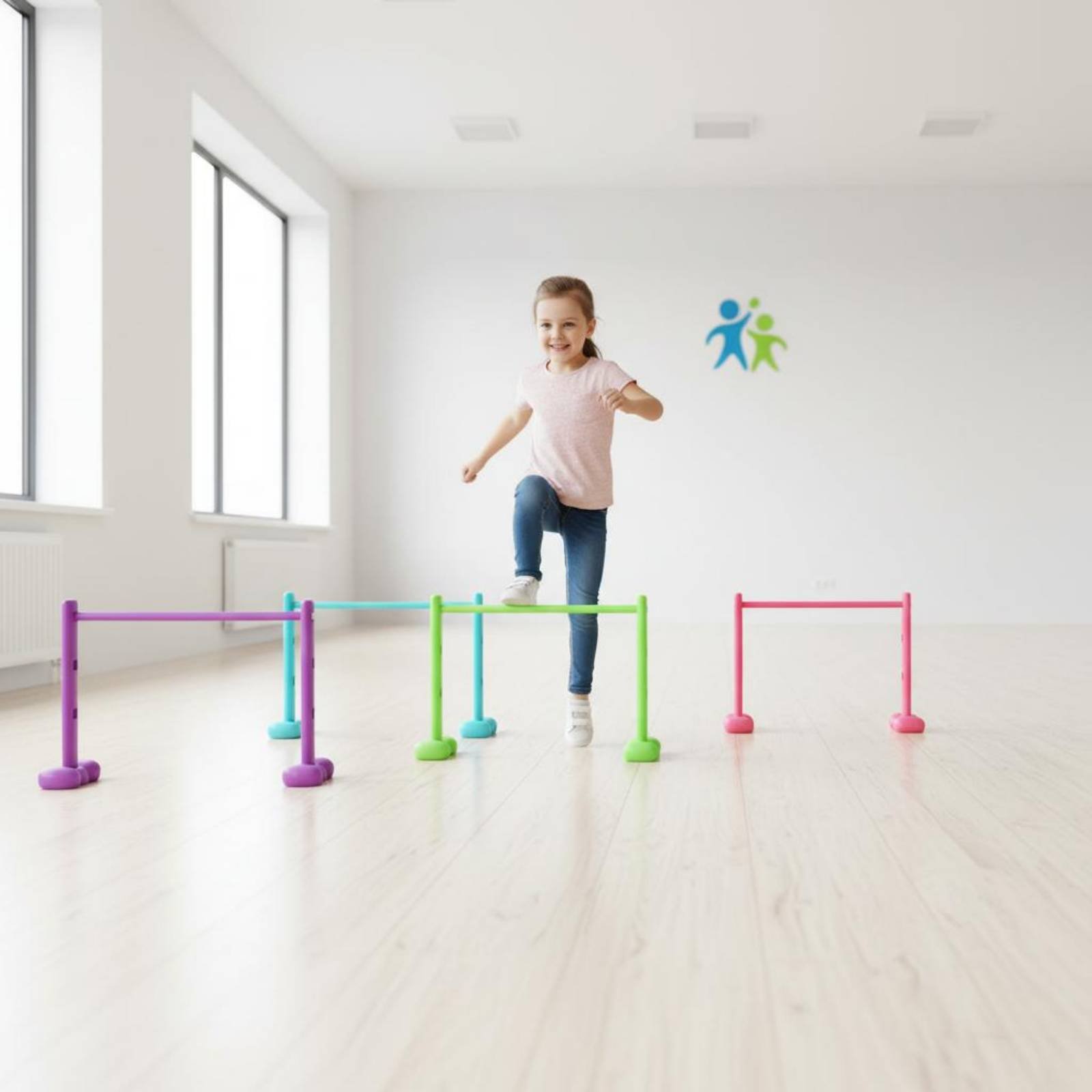 4 Pieces Crawl Tunnel Set Safe - Agility Hurdle Set review and price