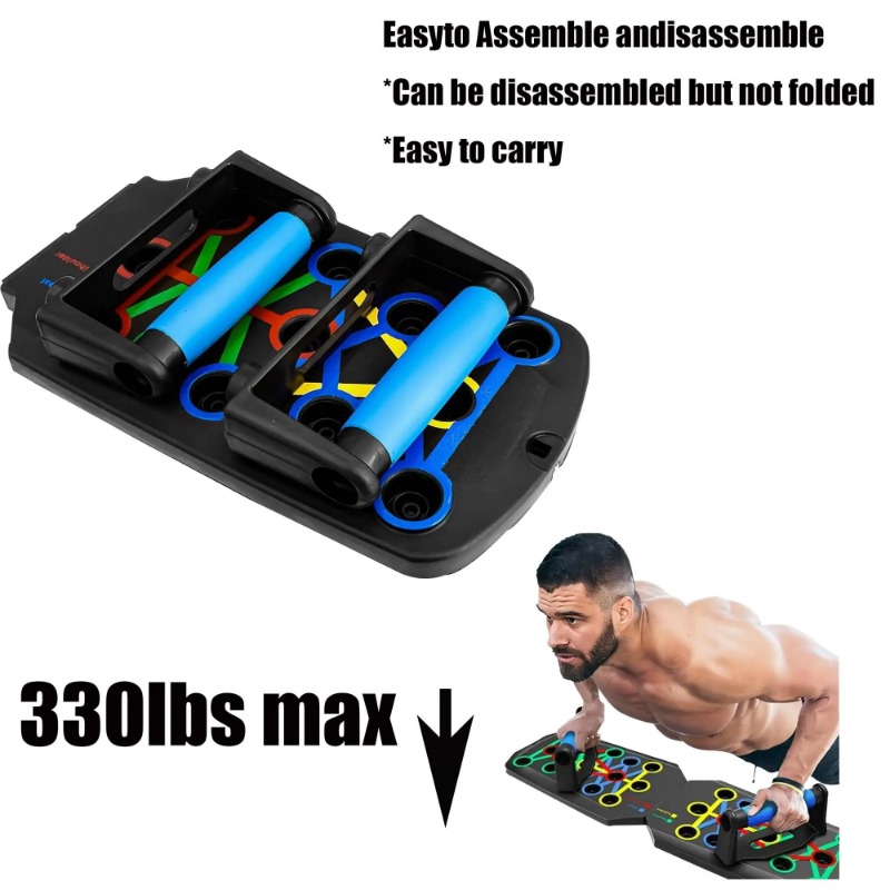 Foldable Push Up Board with Re - Sports Equipment Names review and price