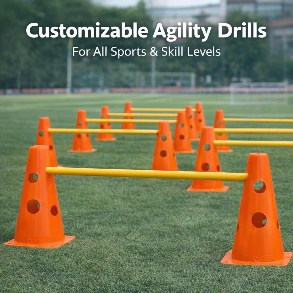 Football Training Equipment Se - Agility Hurdle Set review and price